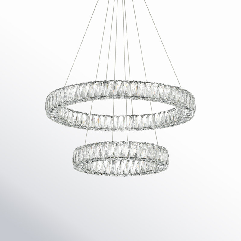 Adela Dimmable Tiered Chandelier