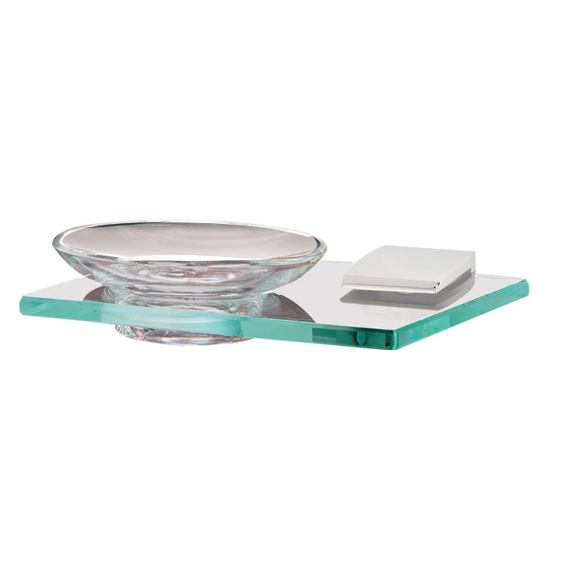 Porte-savon Manhattan, Chrome poli