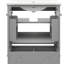 Meuble-lavabo gris avec lavabo - 30 po-1688309702