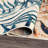 Onley Palm Frond Floral Orange/Ivory/Blue Indoor & Outdoor Area Rug-69986562