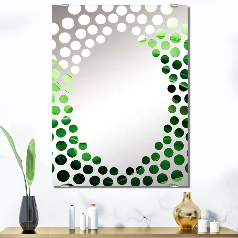 Arns - Miroirs muraux décoratifs abstraits fractaux MIR137708, 40 po x 30 po