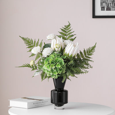 Décoration de bouquet simulé
