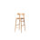 J184 Solid Wood Extra Tall Stool