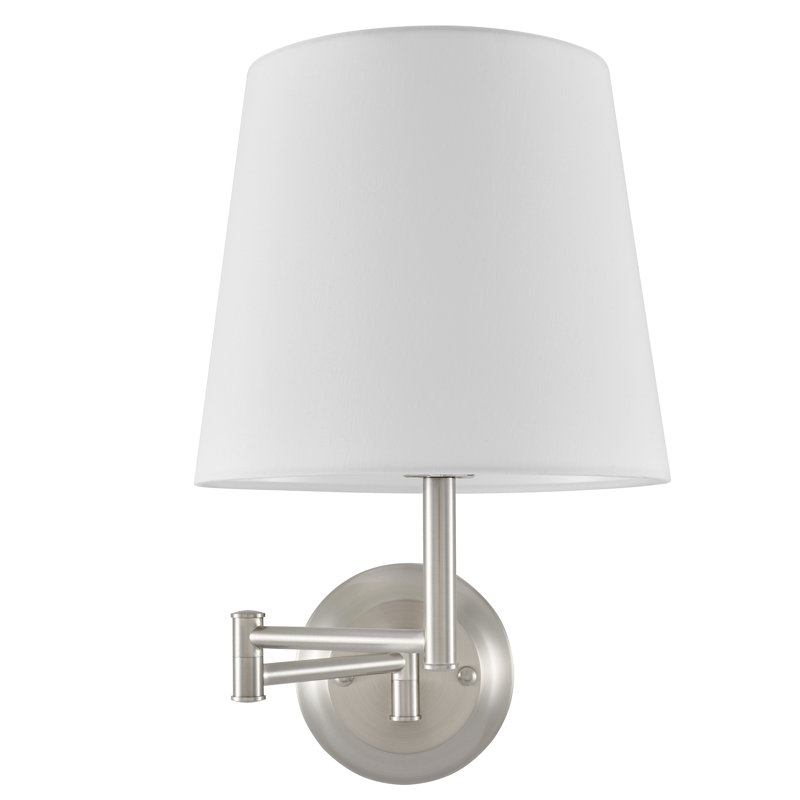 Bethea Armed Sconce, Brushed Nickel
