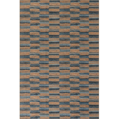 Lynix Coastal Striped Machine Washable Rug