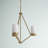 3 - Light Dimmable Geometric Chandelier-1259638048