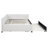 Beige Linen Daybed With Trundle, No Box Spring, Strong And Stable Construction, Space Saving Bedroom Furniture Spring Linen, Functional Beautiful-598686478