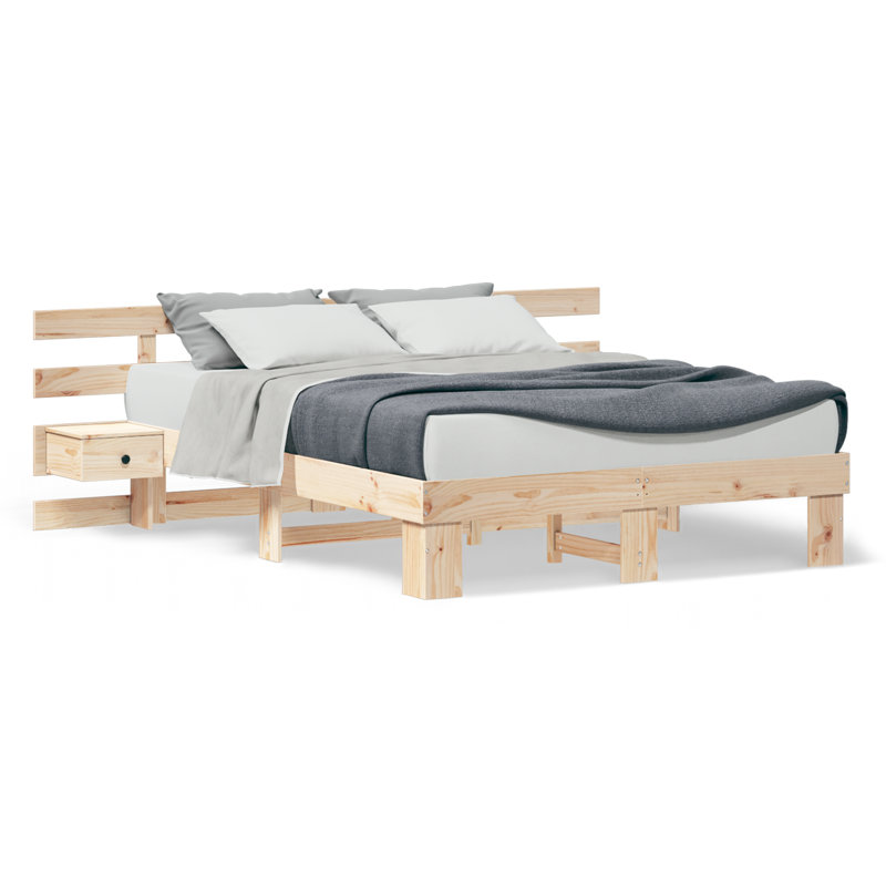 Bed, Natural, Kingsize (5')