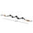 Mango Wood Garland Decorative Brown Candle Holder With Tassel-177260831