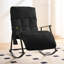 Fauteuil inclinable moelleux avec dossier alvéolaire de massage - support lombaire et repose-pieds réglables à 4 positions, poches de rangement latérales, cadre en acier robuste-1276395798
