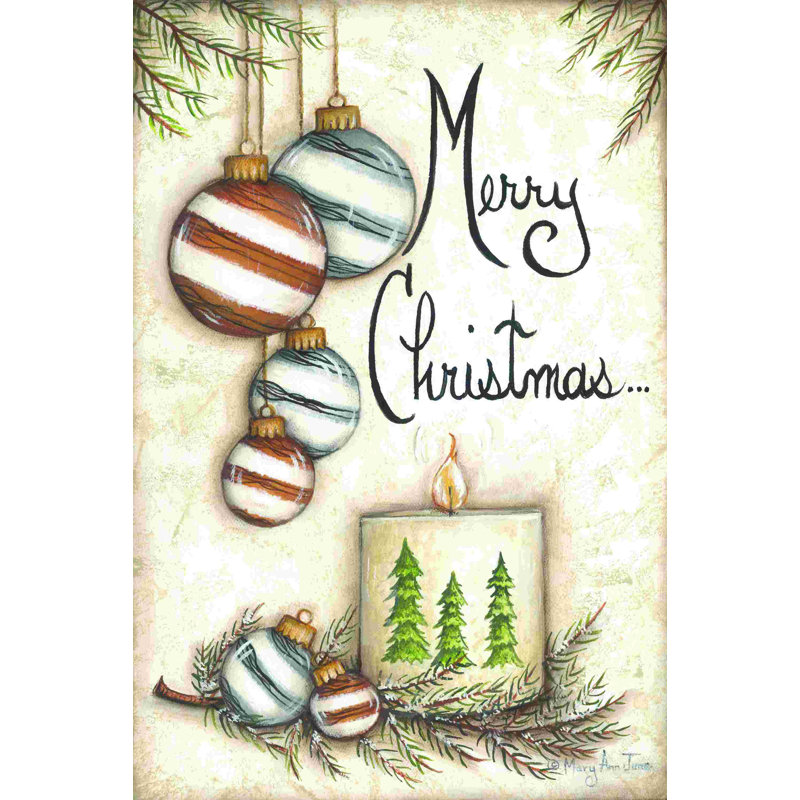 «Merry Christmas To You» 2885345, H 18 po x l 12 po