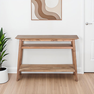 Grendon 46'' Solid Wood Console Table