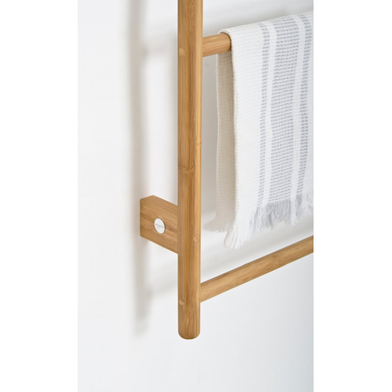 Wallbar Wall Mounted Towel Bar, Natural