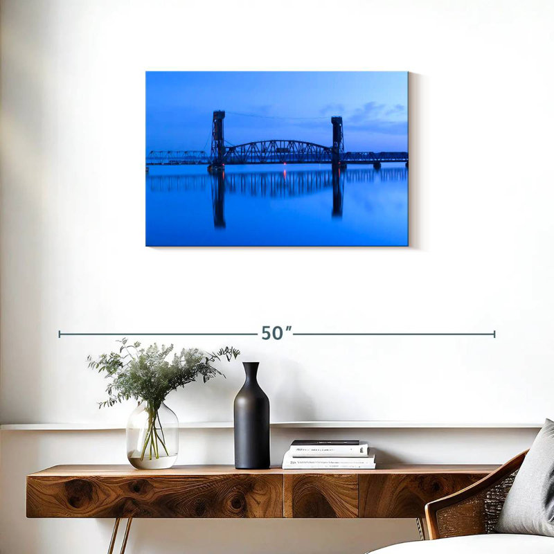 Lilie Decatur Railway Bridge, 20" H x 30" W