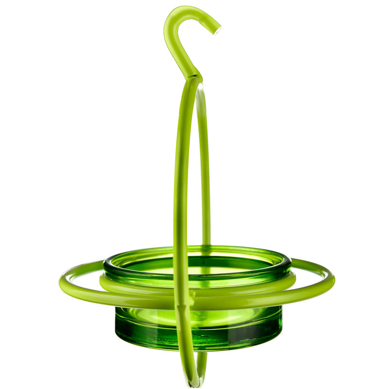 Mangeoire à oiseaux avec plateau, Vert lime