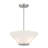Hashimoto 3-Light Convertible Semi-Flush or Pendant in Satin Nickel-826836606