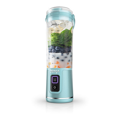 Ninja Blast Portable Blender, Cordless, 18oz. Tinted Aqua
