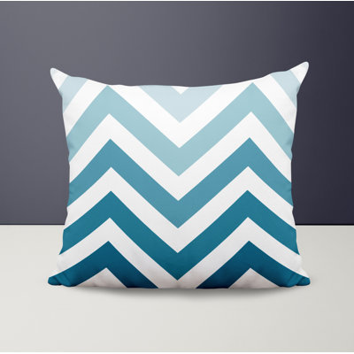 Polyester Throw Square Indoor/Outdoor Pillow Cover & Insert