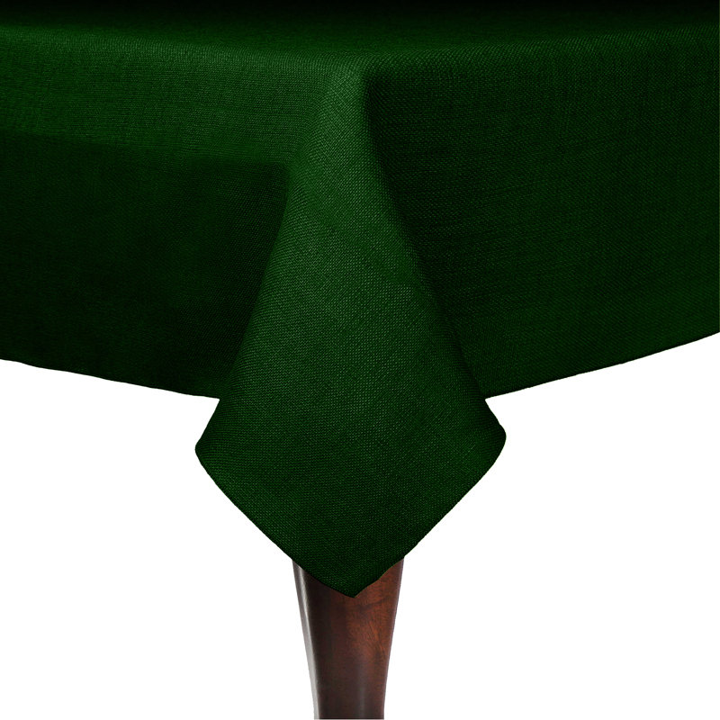 Ultimate Textile Square Tablecloth, 1, Hunter, 58" x 58"