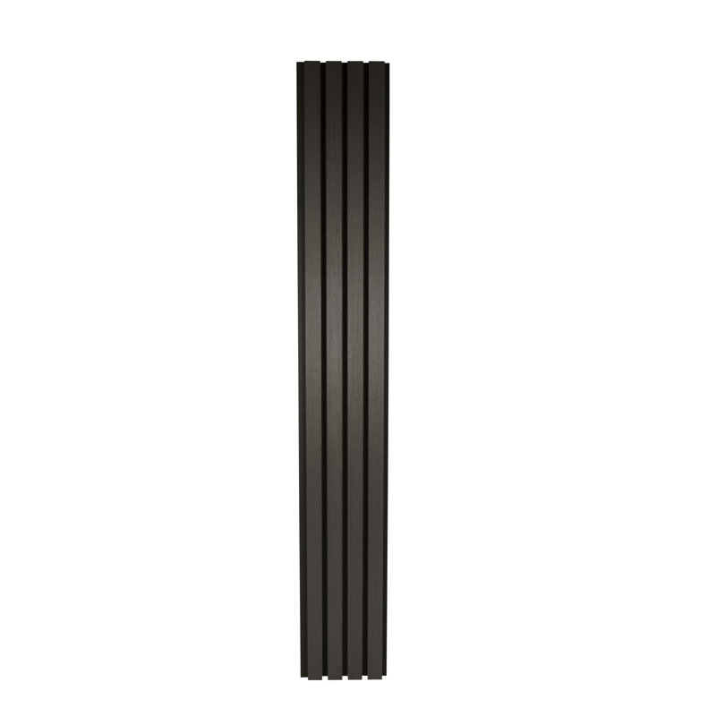 106" X 8.6" Composite Outdoor Wall Cladding Panels, European Slatted Wpc Siding For Exterior Facades, Garden Walls & Offices