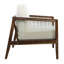 Fauteuil club d'extérieur en bois d'acacia Breezara Modern Coastal-126089307-126089308
