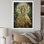 Retro Portrait White Owl Magic I - Animals Owl Wall Decor