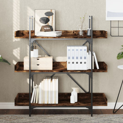 Sandre 100cm W Metal Bookcase