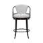 Tabouret de bar rotatif à hauteur de comptoir Otis de qualité commerciale avec cadre en acier de qualité commerciale - ensemble de 6-1039336919-1039336916