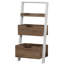 Bibliothèque moderne en chêne foncé 23,2 po x 47,2 po x 13,8 po | 100% panneau de particules enduit de mélamine, épaisseur: 0,7 pouce | Design scandinave, solution de rangement élégante et fonctionnelle pour la maison et le bureau-80563823