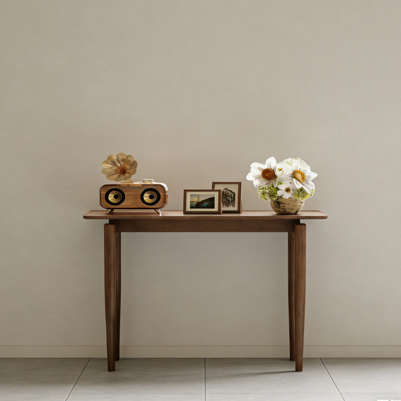 Console Modern Minimalist Art, H 29,53 po x l 39,37 po x P 11,81 po, Brun