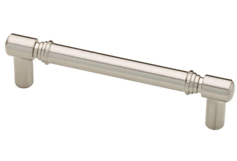 Poignée Égée Athènes 3-3 / 4 ", Nickel satiné, 3-3/4"