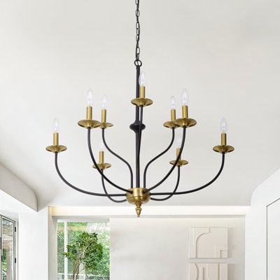 Maroneia 9 - Light 31"W Candle Style Classic / Traditional Chandelier