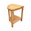 Mitch 22.25'' W Bamboo Corner Shower Bench-1538845563