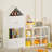 Versatile Children's Bookshelf with House-Shaped Design, Multi-Functional Storage for Books and Toys-528956517