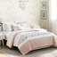 Courtepointe 6 pièces très grand / très grand, en coton, réversible avec coussins décoratifs-124755146-124755150