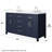 Beckett 60" Freestanding Double Bathroom Vanity with Quartz Top-108352036-108352039-108352040