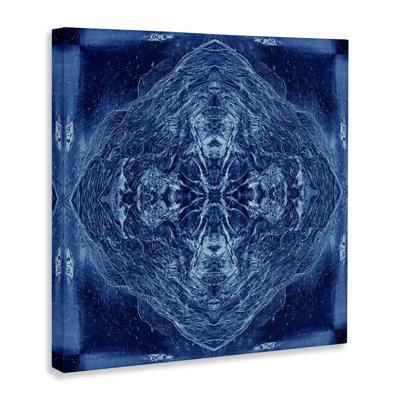 Detailed Uniform Pattern Canvas Art by El Perkin