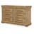 Vintage Market 6-Drawer Country Dresser with Barnwood Oak Finish 66" W x 40" H-1346936393