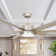 Helston 72'' Ceiling Fan with LED Lights