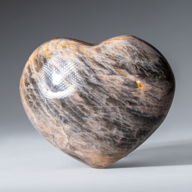 Heart Cloche (0.44 lbs) in Black/Grey/Yellow
