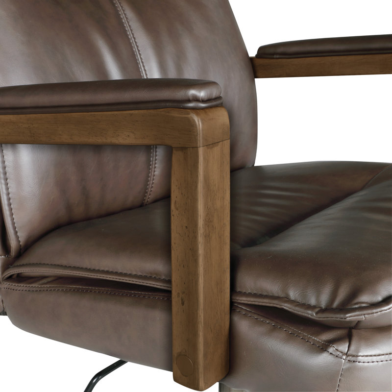 Woodlands Office Chair, Chocolate