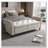 Flared Arm Flip Top Storage Bed Bench