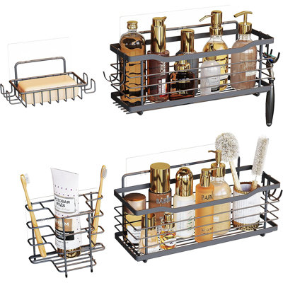 Morosini Wall Stainless Steel Shower Caddy