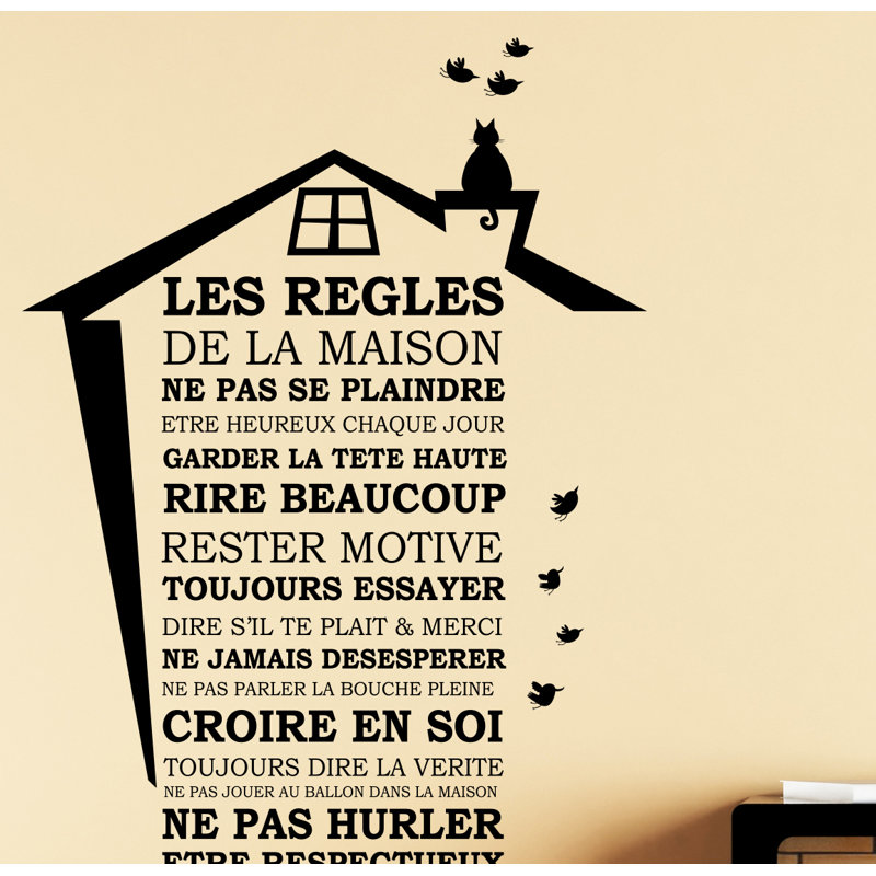 Non-Wall Damaging Wall Decal