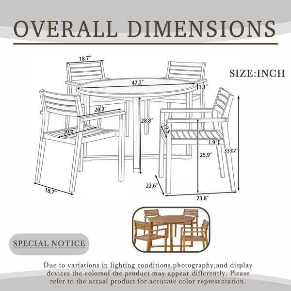 Dimensions du produit