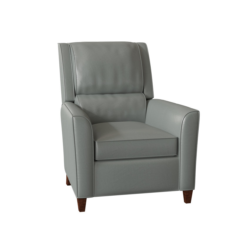 Roswell Recliner, Mahogany, Aline Fumo Genuine Leather, Manual