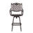 CAST ALUMINUM BAR STOOL
