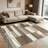 1PC Geometric Patchwork Brown Beige Neutral Tone area rugs, Soft and Comfortable, easy-to-maintain, machine washable Indoor floor mat, suitable for living room, bedroom, dining room, home office, entryway, patio, porch, Home Decor, Outdoor Decor.-347307308