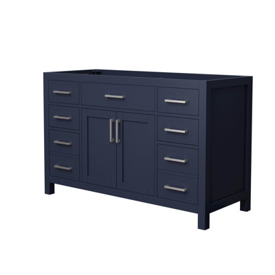 Base de meuble-lavabo simple autoportante de 53 po Beckett