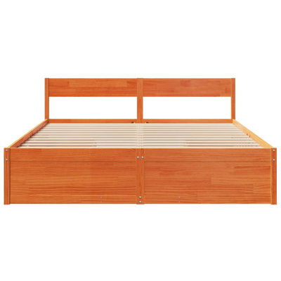 Arhum Solid Wood Bed